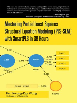 cover image of Mastering Partial Least Squares Structural Equation Modeling (Pls-Sem) with Smartpls in 38 Hours